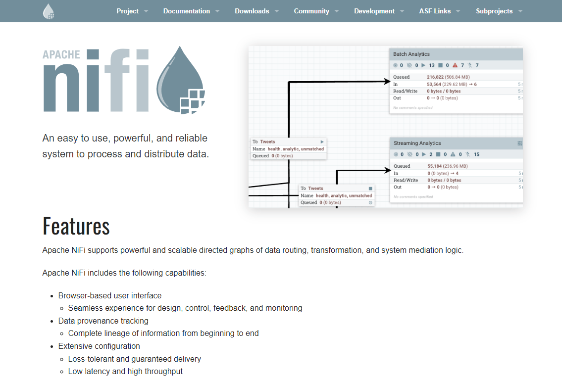 Data Ingestion Tools - Apache Nifi