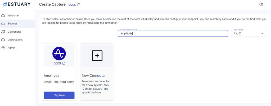 Amplitulde to Snowflake - Amplitude Connector Search