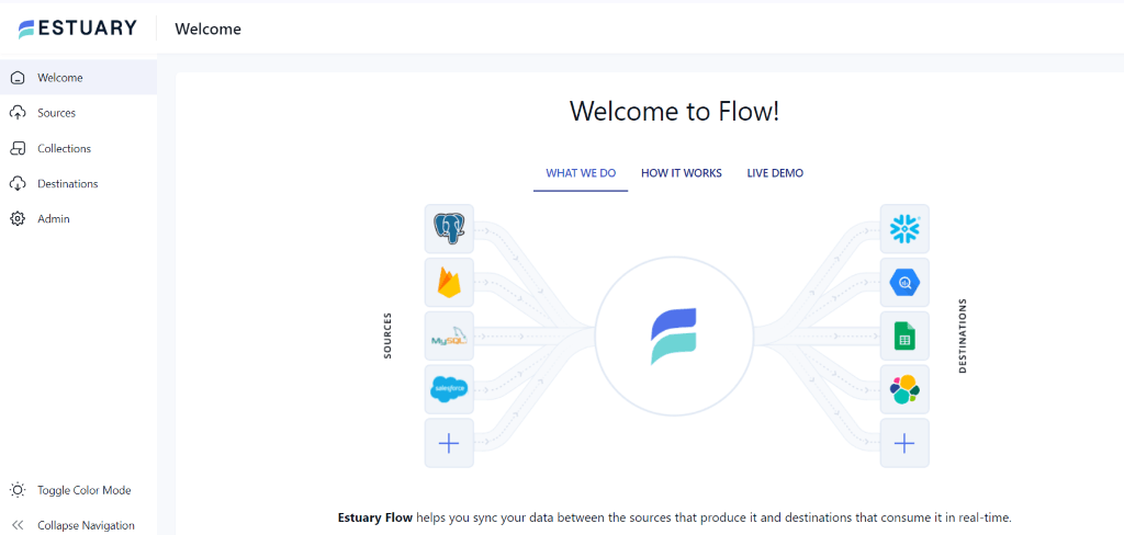 GSC to Redshift - Welcome to Flow