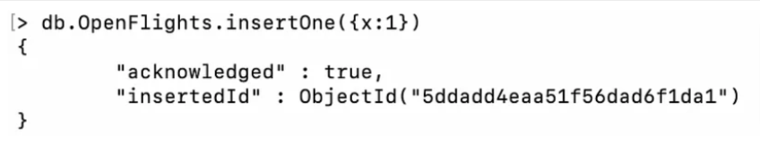 Airtable to MongoDB - db.OpenFlights.insertOne