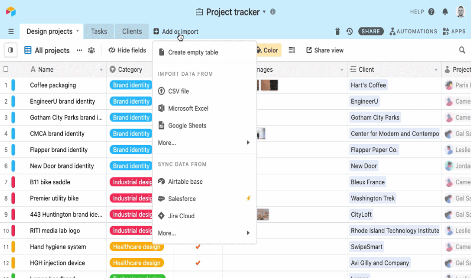 Airtable Integrations - Airtable to Jira Integration